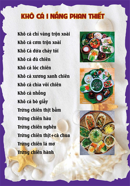 Menu cơm niêu Đà Lạt Kim Anh quán3