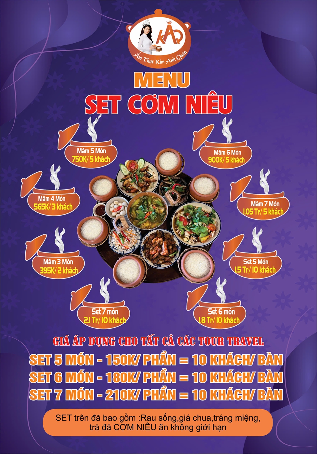 Cơm niêu Đà Lạt, Cơm niêu Đà Lạt Kim Anh Quán, Cơm niêu Lâm Đồng