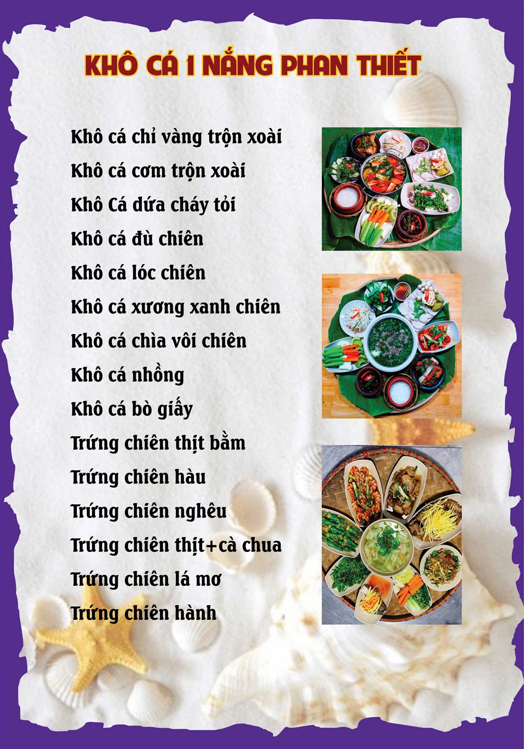 Khô Cá 1 Nắng tại cơm niêu Phan Thiết: Đặc Sản Biển Cả Với Hàng Loạt Món Ngon Không Thể Bỏ Lỡ
