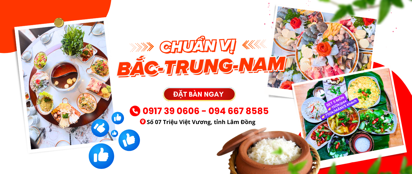 Banner cơm niêu Đà Lạt